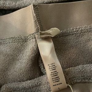 Skims terry bralette color desert  & terry leggings in the color desert